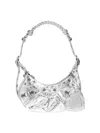 Balenciaga Le Cagole Xs Shoulder Bag Women In Silver