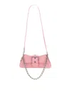 Balenciaga Bolsa De Hombro In Color Carne Y Neutral