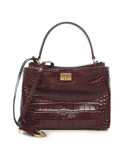 Balenciaga Rodeo Mini Bag In Purple