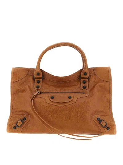 Balenciaga Handbag In Brown