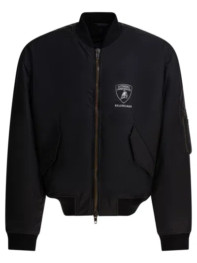 BALENCIAGA BALENCIAGA BOMBER JACKET "AUTOMOBILI LAMBORGHINI"