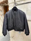 Balenciaga Bomber Jacket In Black