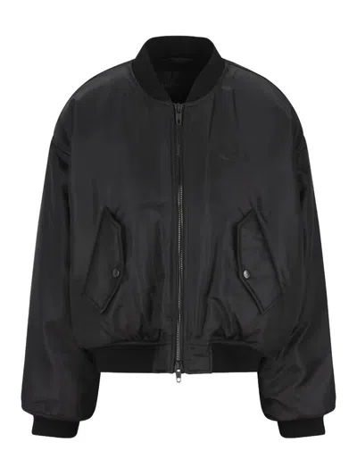 Balenciaga Bomber Jacket In Black