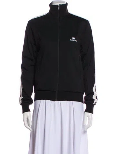 Pre-owned Balenciaga Bomber Jacket In Black