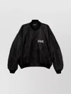 Balenciaga Men's Varsity Nylon Bomber Jacket