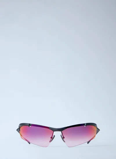 Balenciaga Boomerang Ct Sunglasses In Multi