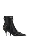 Balenciaga Cagole 50 Mid-calf Boots In Nappa Leather
