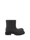 Balenciaga Woman Black Eva Steroid Ankle Boots In Black