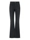 Balenciaga Bootcut Black Denim Jeans