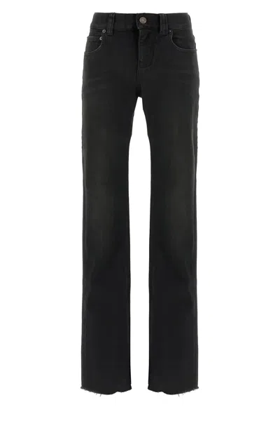 Balenciaga Women Bootcut Jeans In Black