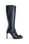 Balenciaga Bel Air 100mm Boots In Black