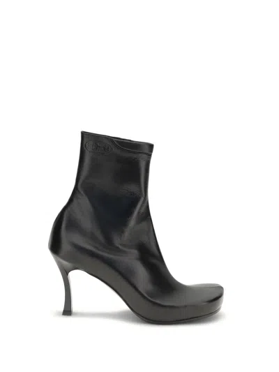 Balenciaga Boots In Black