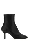 Balenciaga Stivaletti Shibuya 80 In Pelle Nera   Donna In Black