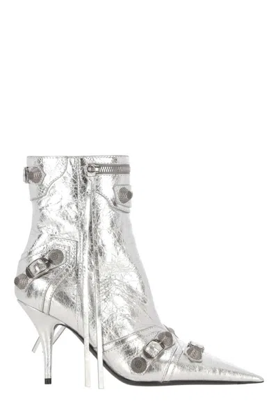 Balenciaga Boots In Silver