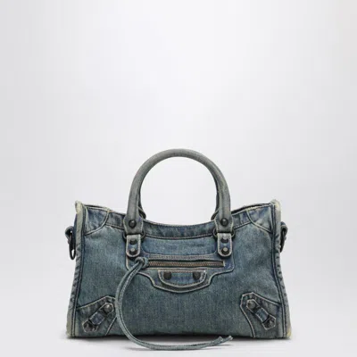 BALENCIAGA BALENCIAGA BORSA LE CITY PICCOLA IN DENIM