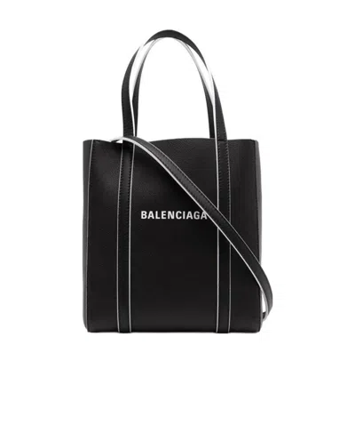 Balenciaga Borsa Tote Everyday Xxs Da Donna In Nero In Black