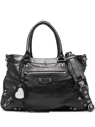 Balenciaga Neo Cagole Xl Plus Tote Bag In Black