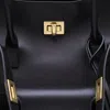 Balenciaga Black Leather Carry All Bel Air Backpack In Black