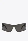 Balenciaga Bossy Mask Black Sunglasses Women