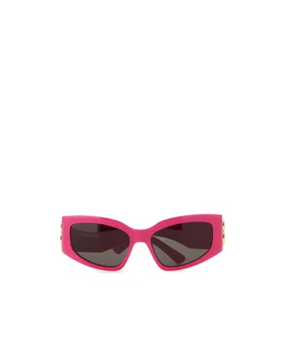 BALENCIAGA BALENCIAGA EYEWEAR BOSSY CAT-EYE SUNGLASSES