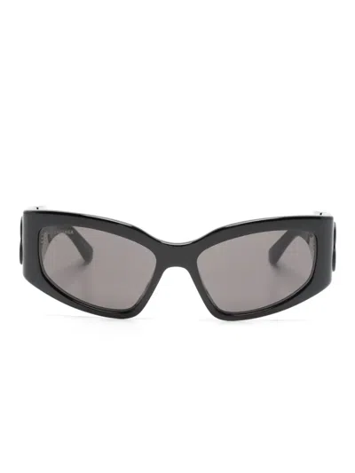 Balenciaga Bossy Cat-eye Sunglasses In Black