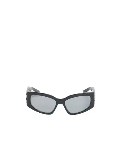 Balenciaga Bossy Cat-eye Sunglasses In Gray