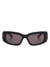 Balenciaga Bossy Cat Sunglasses In Black