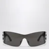 Balenciaga Bossy Mask Black Sunglasses In Black