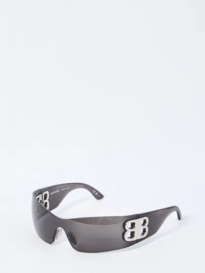 Balenciaga Bossy Mask Black Sunglasses