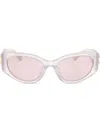 Balenciaga Bossy Sunglasses In Neutrals
