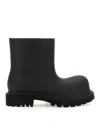 Balenciaga Woman Black Eva Steroid Ankle Boots In Negro