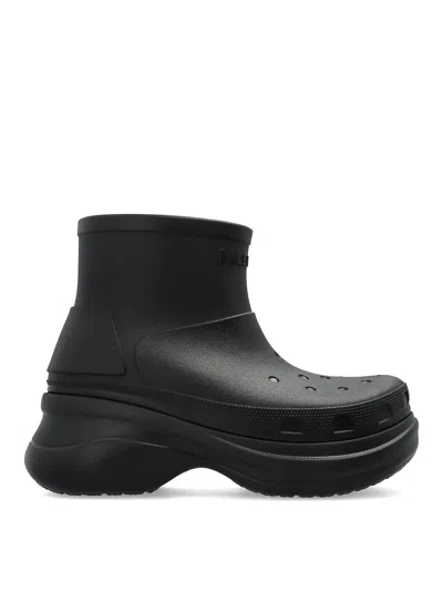 BALENCIAGA X CROCS ANKLE BOOTS