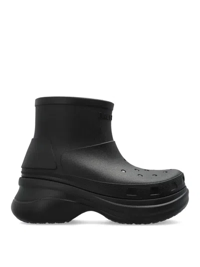BALENCIAGA X CROCS ANKLE BOOTS