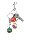 Balenciaga Bottle-opener Keyring In Metallic