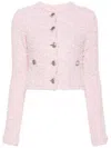 Balenciaga Bouclé Cropped Jacket
