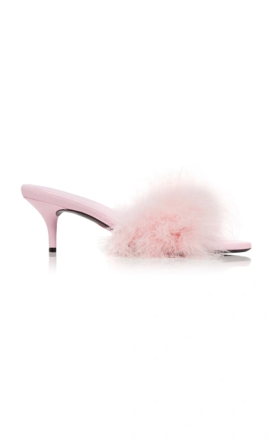 Balenciaga Boudoir 70mm Sandals In Pink