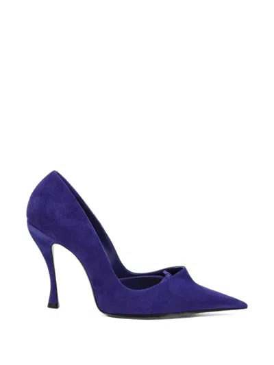 Balenciaga Bow-detail Pointed-toe Pumps In Multi