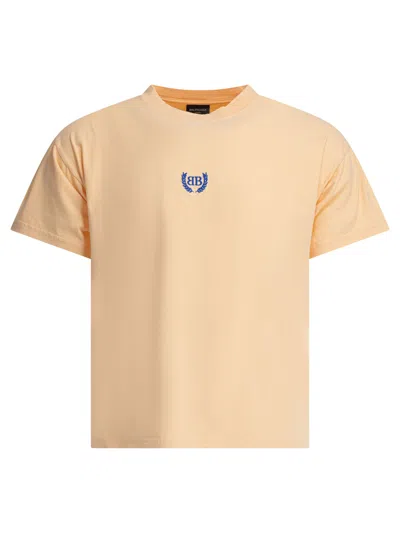 Balenciaga Boxy Laurel Classic T-shirts Yellow