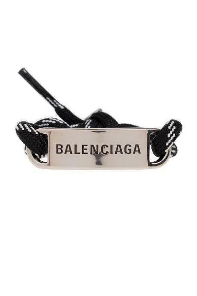 Balenciaga Bracelets In Blkwhtslv