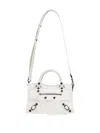 Balenciaga Le City Mini Leather Top-handle Bag In White