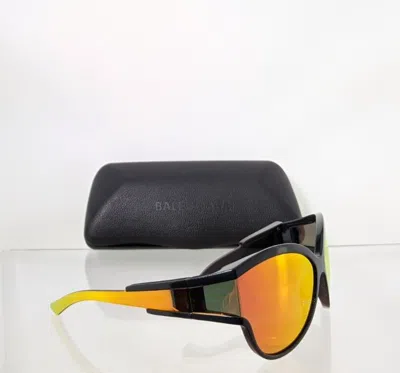 Pre-owned Balenciaga Brand Authentic  Sunglasses Bb 0038 004 63mm Frame In Fire Iridium