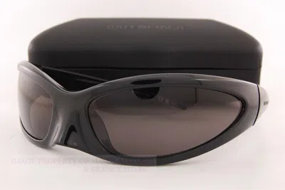 Pre-owned Balenciaga Brand  Sunglasses Bb 0251/s-001 Black/grey For Men Women In Gray