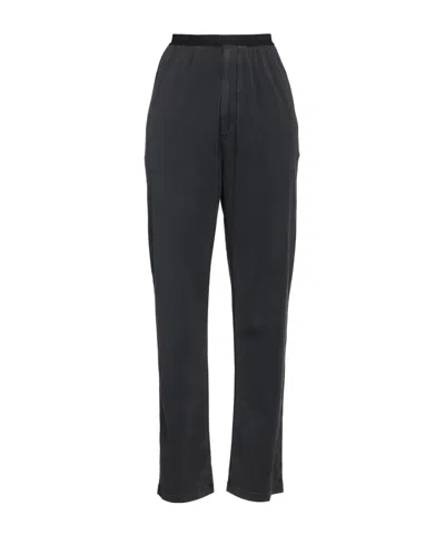Balenciaga Brand Logo Sweatpants In Black