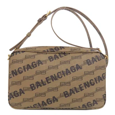 Pre-owned Balenciaga Brown Pvc Shoulder Bag ()