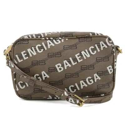 Pre-owned Balenciaga Brown Pvc Shoulder Bag ()