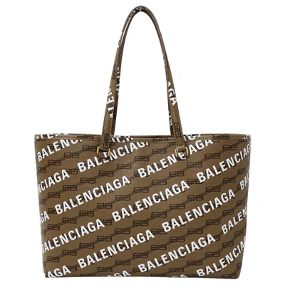 Pre-owned Balenciaga Brown Pvc Tote Bag ()