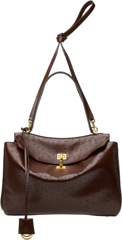 Balenciaga Brown Rodeo Medium Bag