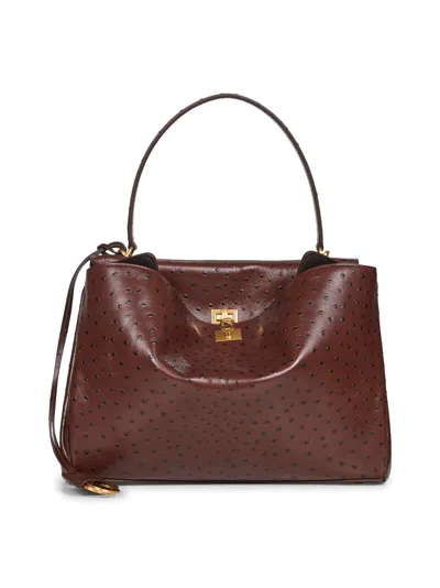 Balenciaga Brown Rodeo Medium Handbag