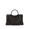 Balenciaga Women's City Medium Leather Handbag In Brown