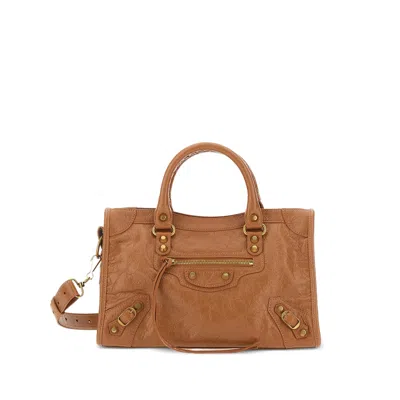 Balenciaga Brown Tote Bags Women